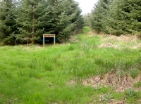 name sign by the entrance gate