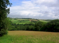 View over the valley