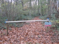 wood entrance