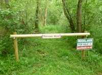 wood entrance