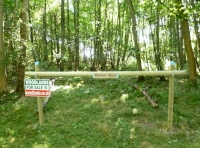 wood entrance