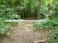 Wood entrance