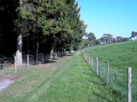 Access track approaching Pennant Wood