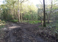 ridestop woodland entrance