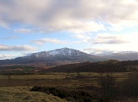 Nearby surroundings & Schiehallion (winter)
