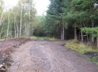 Shared track and private entrance into