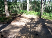 Track end turning area.