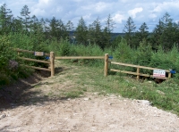 Lower entrance