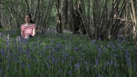 Woman in Bluebells