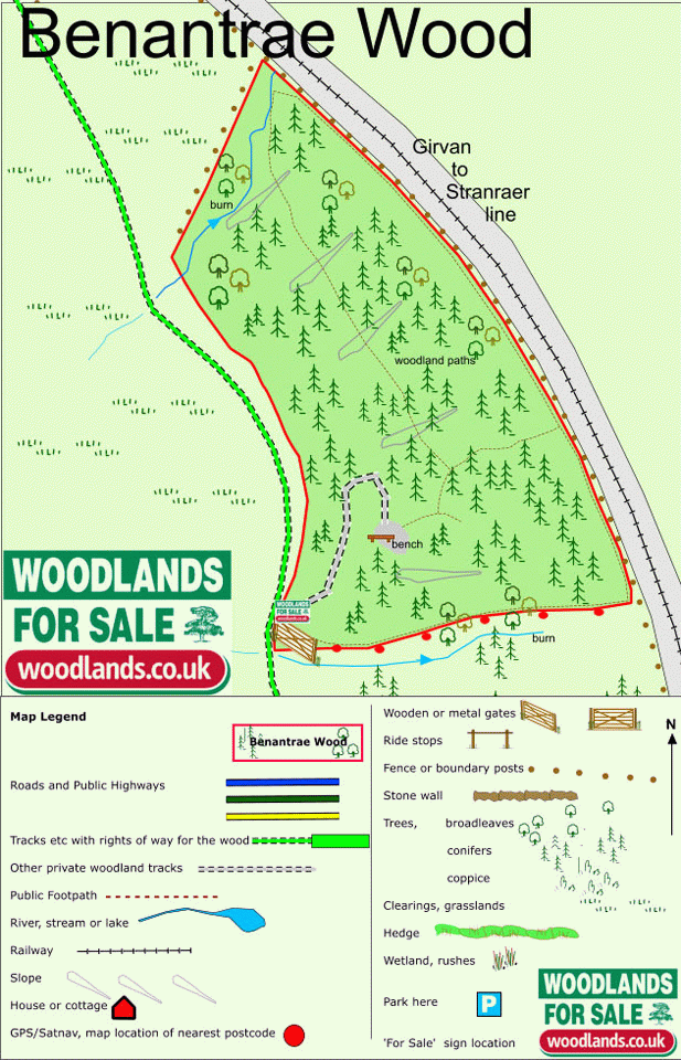 Benantrae Wood - SOLD map 3