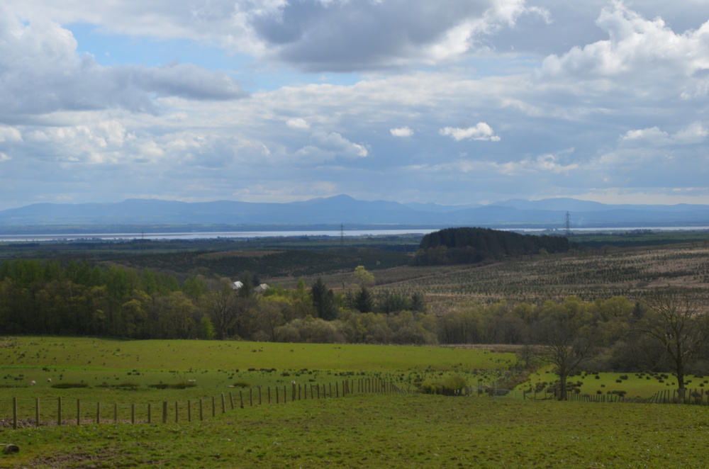 Solway estuary and Lakeland fells