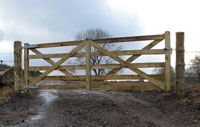 How to Fit a Gatepost