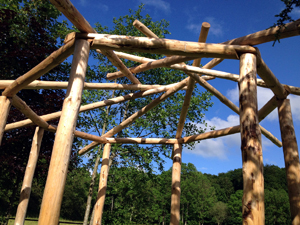 A Wooden Summerhouse - Part 2: The Reciprocal Roof